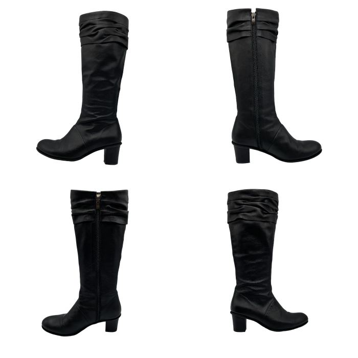 MODE ET JACOMO D‘ICI ロング ブーツ 23.5㎝ 中古 4