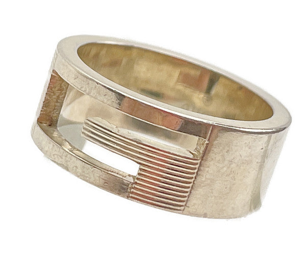 GUCCI グッチ Gモチーフ シルバー925 リング 12号 中古 1