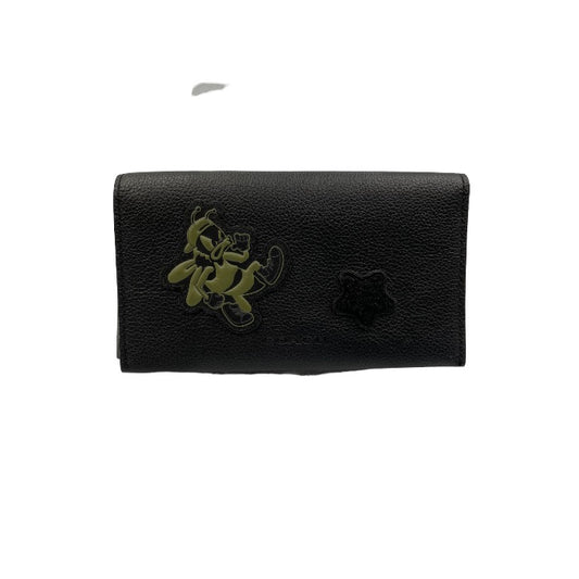 COACH コーチ ヴァーシティ スマホケース ユニセックス F12006 ブラック 中古 1