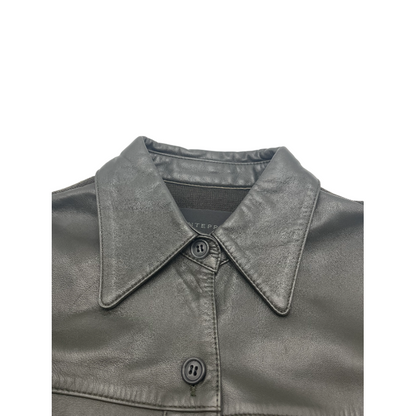 アンテプリマ レザー ウール ジャケット 40 中古 4