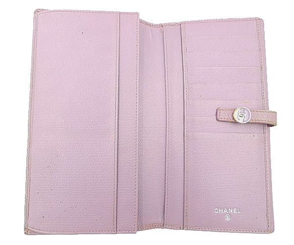 CHANEL シャネル ココボタン Wホック長財布 中古 1