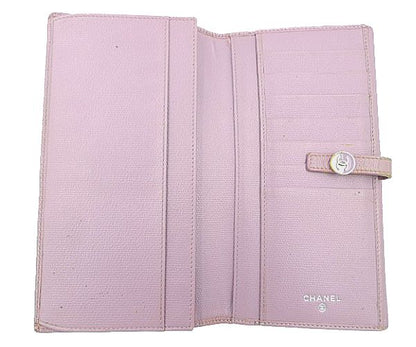 CHANEL シャネル ココボタン Wホック長財布 中古 1