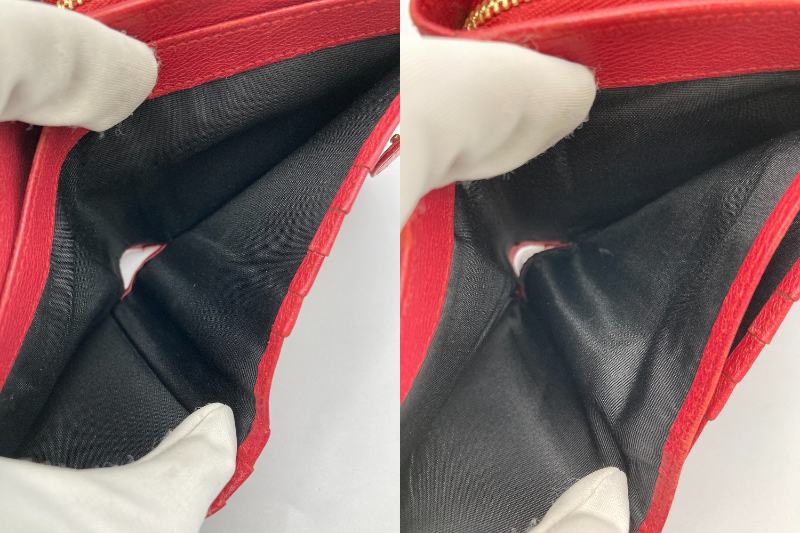 LOEWE ロエベ レザー  二つ折り財布 中古 4