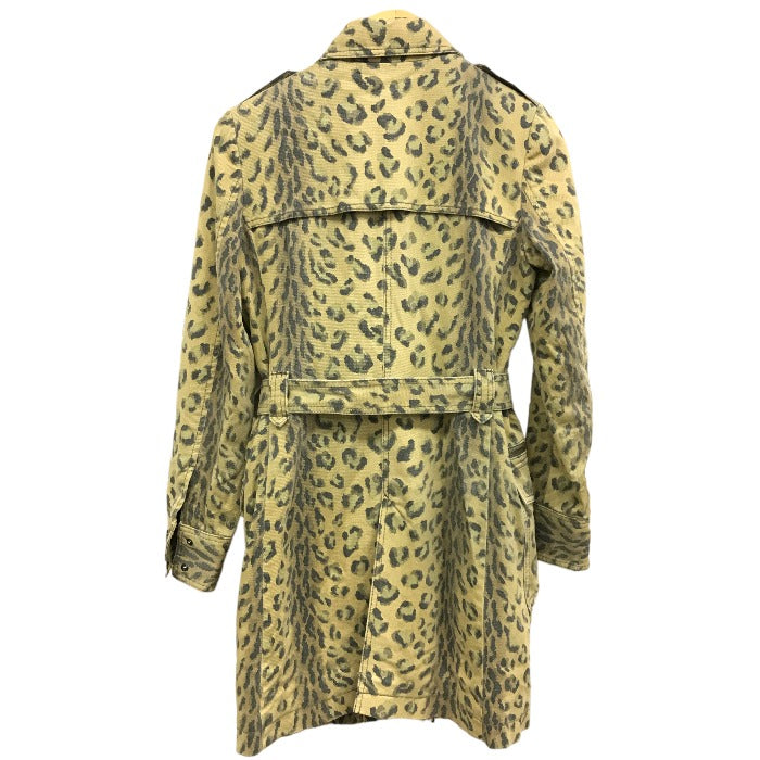 KORS MICHAEL KORS ライナー付き レオパード柄 コート レディース ベージュ 4 中古 1