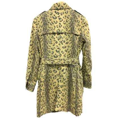 KORS MICHAEL KORS ライナー付き レオパード柄 コート レディース ベージュ 4 中古 1