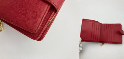LOEWE ロエベ レザー  二つ折り財布 中古 4