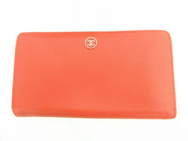 CHANEL ココマーク二つ折り長財布 中古 1