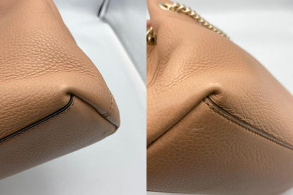 GUCCI グッチ ソーホー チェーン ショルダーバッグ レディース ベージュ 498879 中古 4