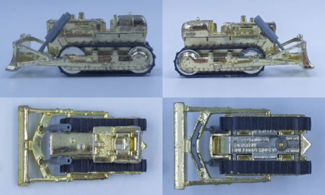 タカラトミー トミカ No.70 コマツ ブルドーザー D65A 金メッキバージョン 中古 1