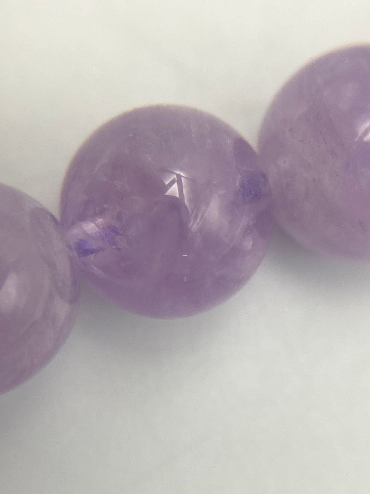 京念珠 紫水晶 8mm 正絹房 婦人ベーシック念珠 数珠 468445-3 中古 D4