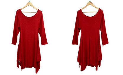 DONNA KARAN NEW YORK ダナキャラン ニューヨーク ウール混 ニットワンピース 中古 4