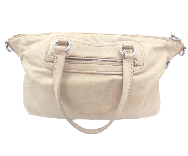 miu miu ミュウミュウ ハートチャーム レザー ハンドバッグ 中古 1