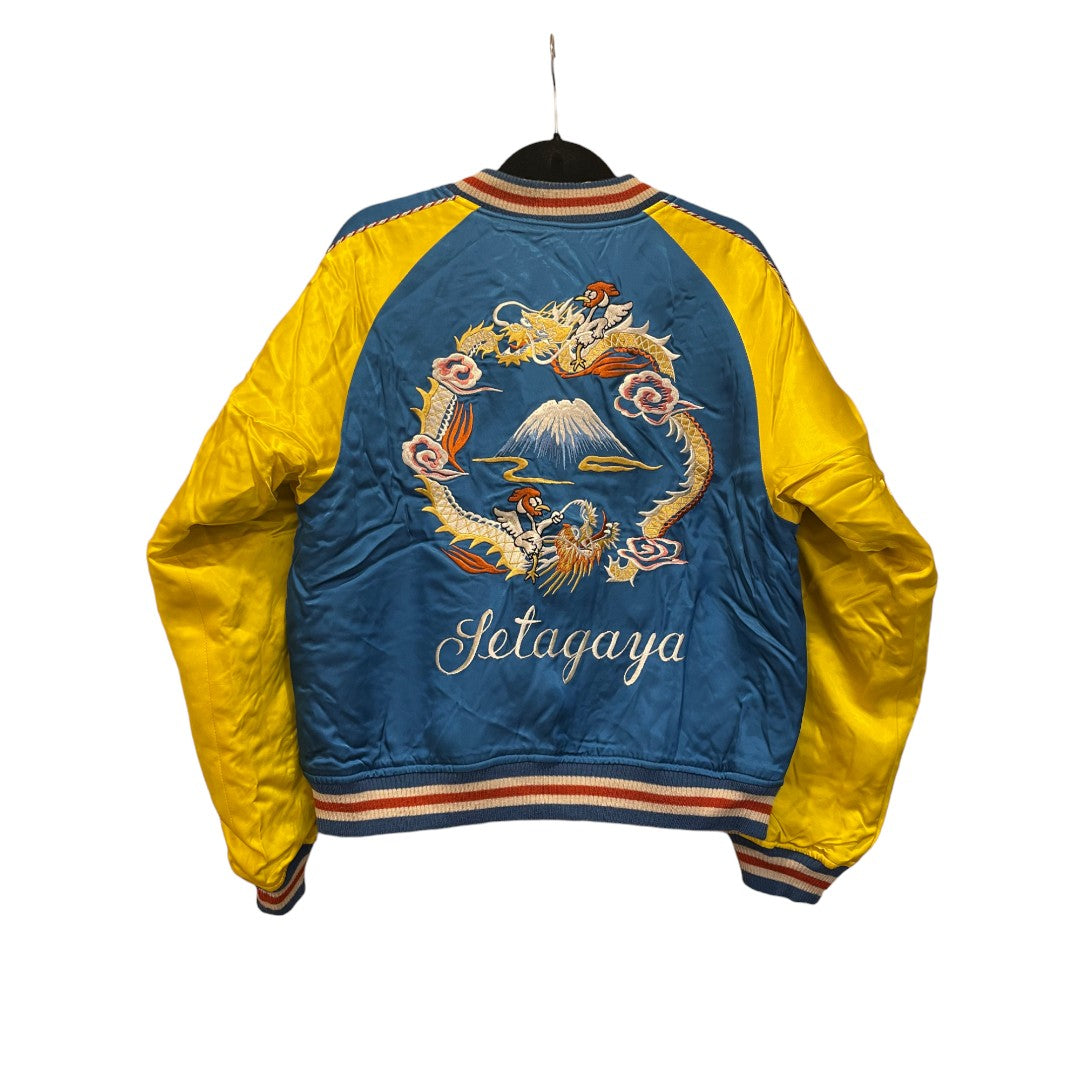 TOYS McCOY×SETAGAYA BASE グラムス社 明仙縫製 リバーシブル スカジャン M 中古 1