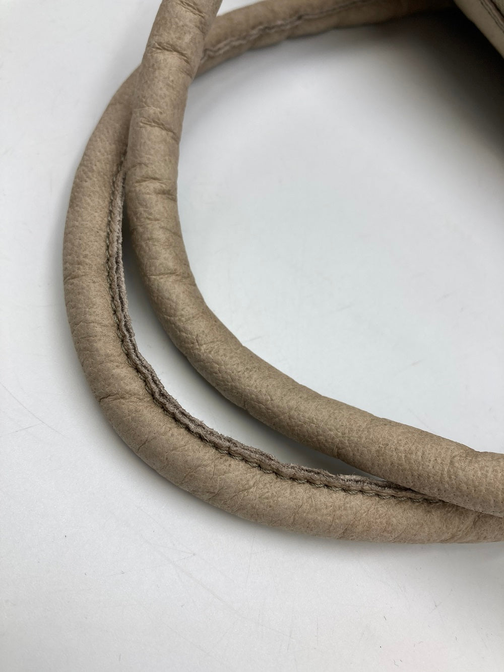 REN レン ピッグスキン 2WAY ボストンバッグ BG-121 ベージュグレイ メンズ 中古 4