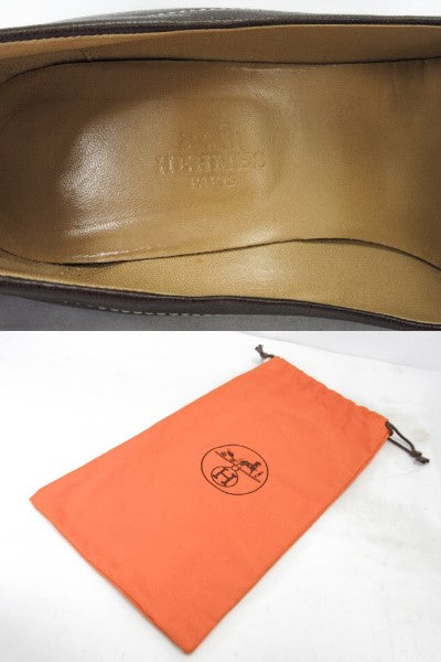 HERMES/エルメス クイック レザー レディース パンプス 約24cm 中古 1