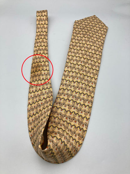 HERMES エルメス 花柄 シルクネクタイ 中古 4