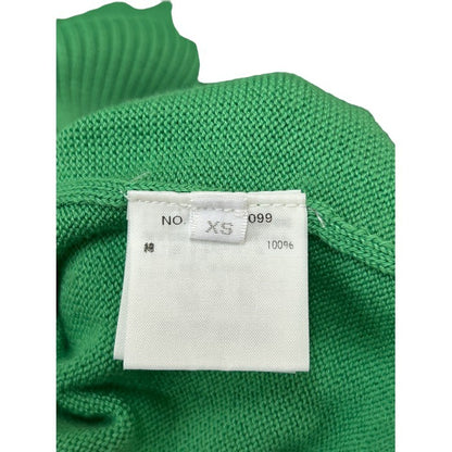 Ron Herman ロンハーマン コットン Vネック セーター 3510800099 メンズ XS グリーン トップス 薄手 ニット 春 中古 W４