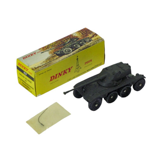 DINKY TOYS 827 ENGIN BLINDE DE RECONNAISSANCE PANHARD a tourelle FL 10 中古 1