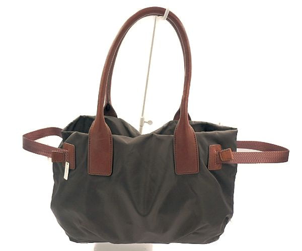 HUNTING WORLD ハンティングワールド ナイロン レザー トートバッグ 中古 1