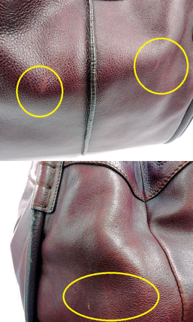 TODS トッズ レザー ハンドバッグ 中古 1