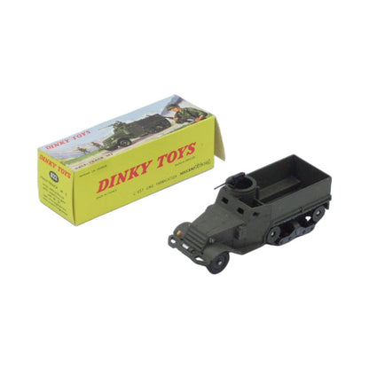 DINKY TOYS 822 HALF-TRACK M 3 avec mitrailleuse with machinegun mit M.G. con mitragliatrice met machinegeweer 中古 1
