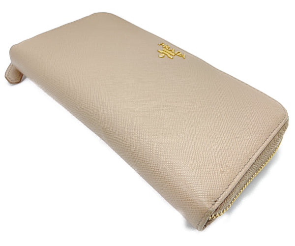 PRADA プラダ サフィアーノ ラウンドファスナー 長財布 中古 1