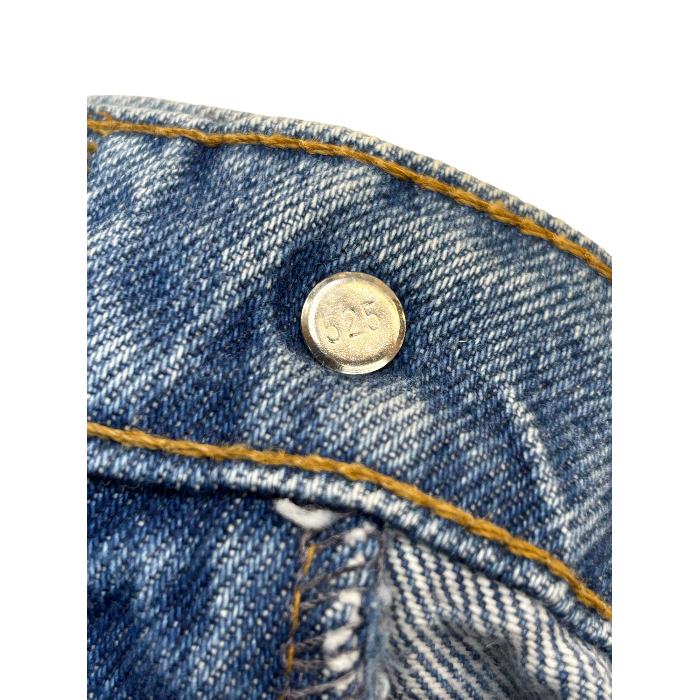 Levi's リーバイス ストレート デニム 510-0217 ジーンズ メンズ レディース ブルー W32 L34 中古 W4