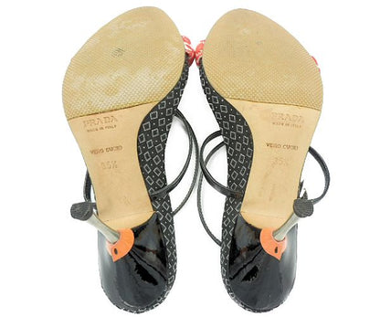 PRADA プラダ ジャパニーズスタイル ストラップ サンダル 約22.5cm 中古 1