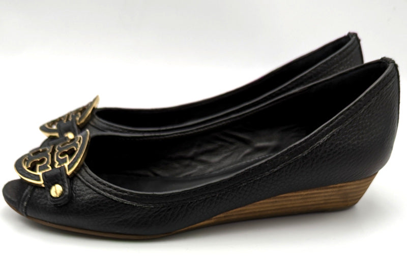 トリーバーチ ウェッジソールパンプス 25cm 中古 4