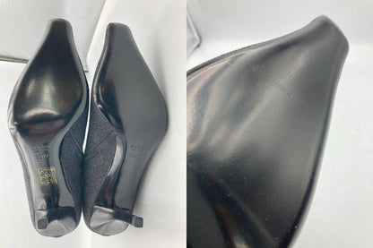 GUCCI グッチ GGキャンバス ショートブーツ レディース サイドジップ ハイヒール 158914 中古 4