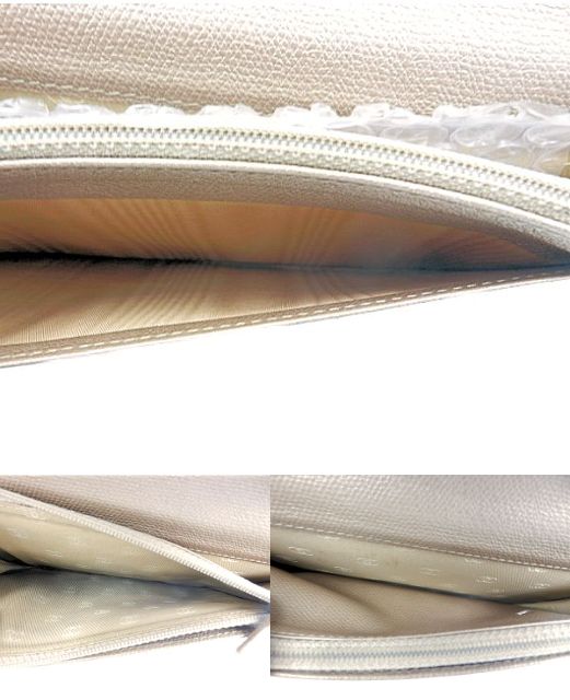 CHANEL シャネル ココボタン 二つ折り長財布 中古 1