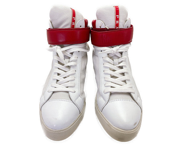 PRADA ハイカットスニーカー 約25ｃｍ 中古 1