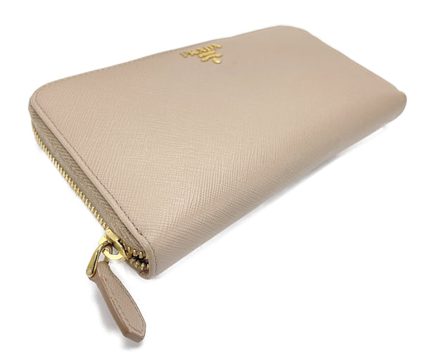 PRADA プラダ サフィアーノ ラウンドファスナー 長財布 中古 1