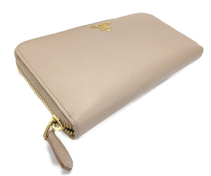 PRADA プラダ サフィアーノ ラウンドファスナー 長財布 中古 1