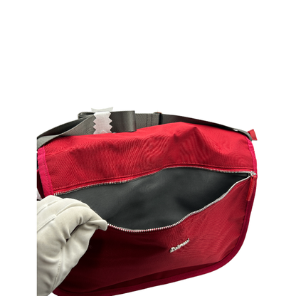 未使用品 Daily russet デイリーラシット ショルダーバッグ レッド レディース 鞄 かわいい 通勤 お出かけ 中古 W４