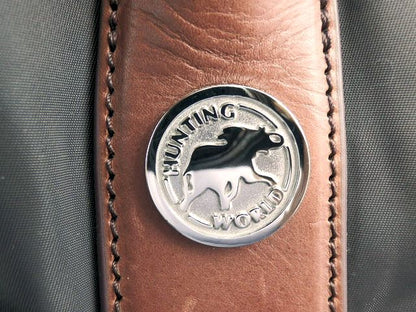 HUNTING WORLD ハンティングワールド ナイロン レザー トートバッグ 中古 1