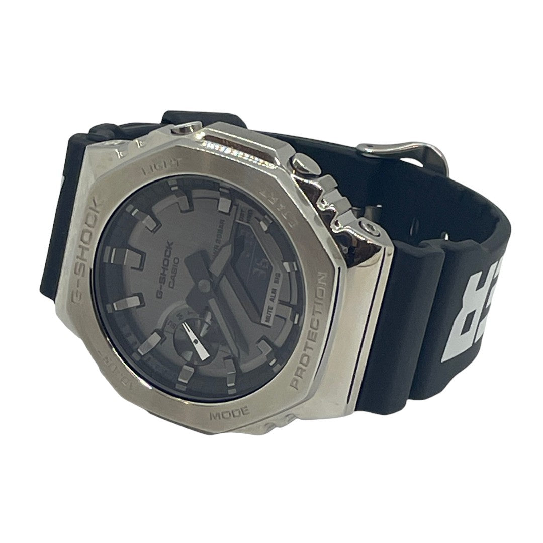 MONCLER GENIUS×CASIO G-SHOCK モンクレール ジーニアス カシオ 腕時計 メンズ デジタル アナログ GM-2100M 中古 IT1