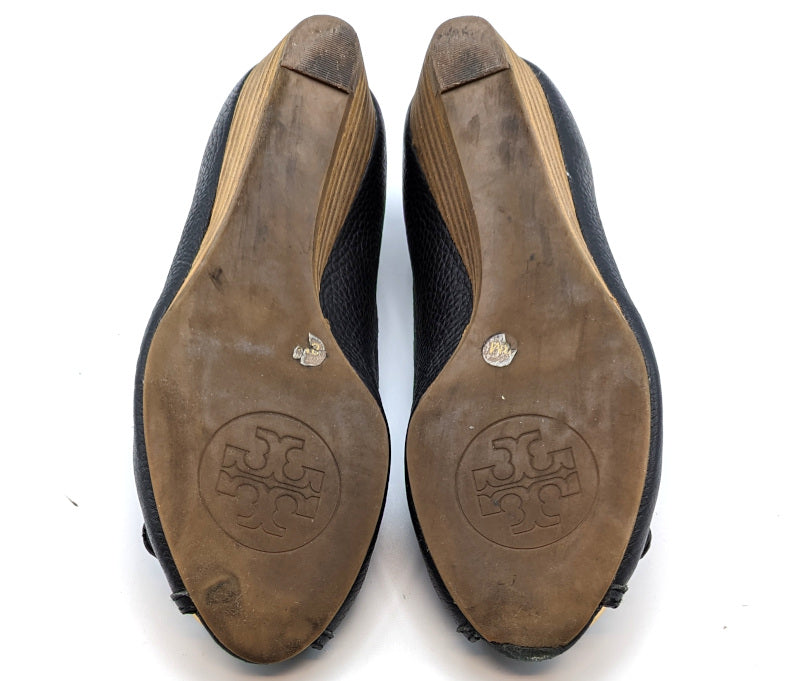 トリーバーチ ウェッジソールパンプス 25cm 中古 4