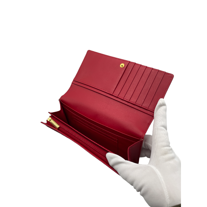 Samantha Thavasa Petit Choice サマンサタバサ プチチョイス エナメル キルティング 長財布 中古 4