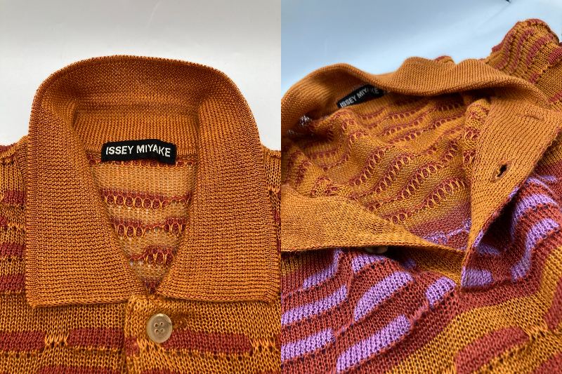 ISSEY MIYAKE イッセイミヤケ リネン ポロシャツ 中古 4