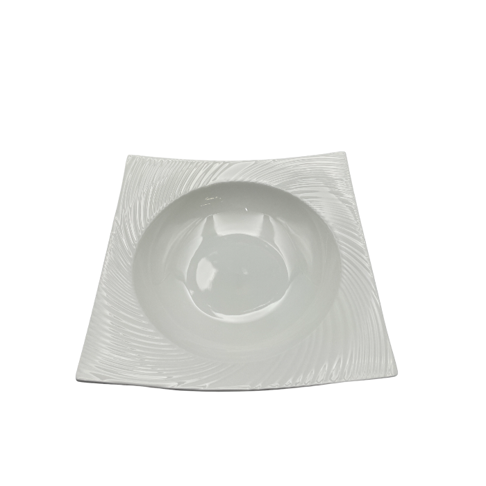WEDGWOOD ウェッジウッド ETHEREAL101 エスリアル101 スクエアプレート 皿 ボウル 洋食器 おしゃれ ホワイト 白 中古 W４