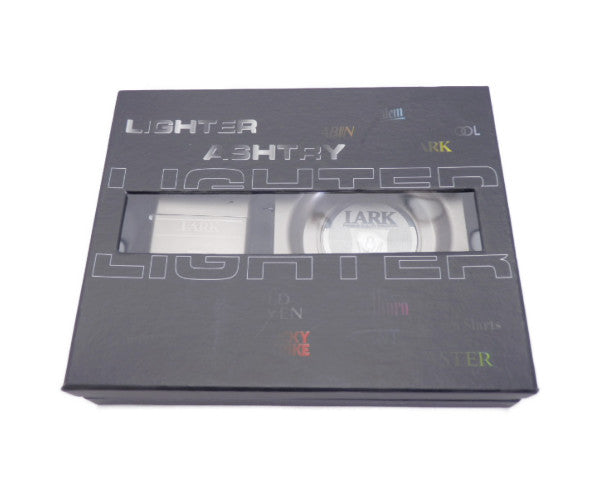 LARK オイル ライター 灰皿 セット 中古 1