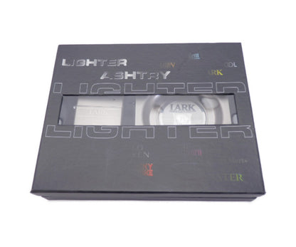 LARK オイル ライター 灰皿 セット 中古 1