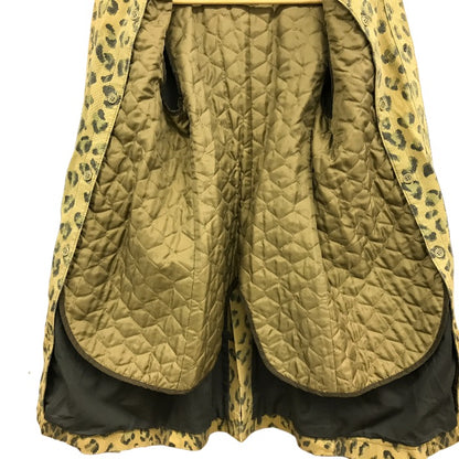 KORS MICHAEL KORS ライナー付き レオパード柄 コート レディース ベージュ 4 中古 1