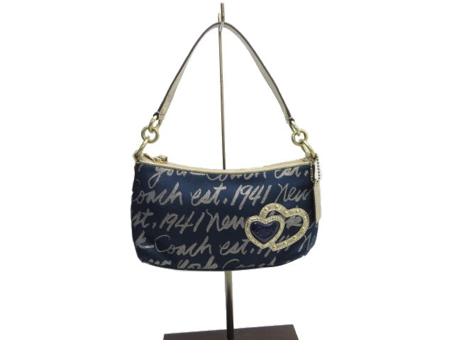 COACH/コーチルレックス ハートデミポーチ 中古 1