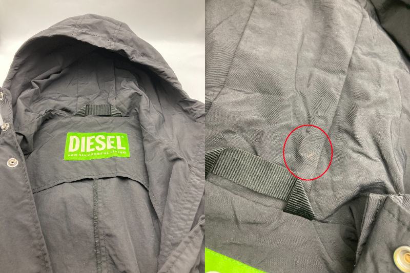 DIESEL for successful living ディーゼル ナイロンジャケット RN93243 CA25594 中古 4