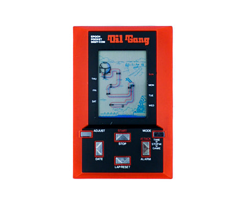 エポック社 LSIゲーム ポケットデジコム オイルギャング 中古 1