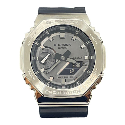 MONCLER GENIUS×CASIO G-SHOCK モンクレール ジーニアス カシオ 腕時計 メンズ デジタル アナログ GM-2100M 中古 IT1