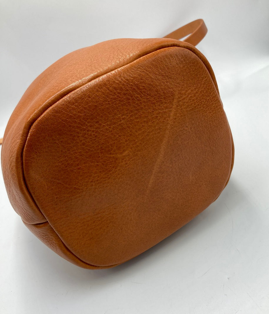 CLEDRAN クレドラン レザー 巾着 バスケットバッグ 中古 4