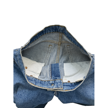 Levi's リーバイス ストレート デニム 510-0217 ジーンズ メンズ レディース ブルー W32 L34 中古 W4